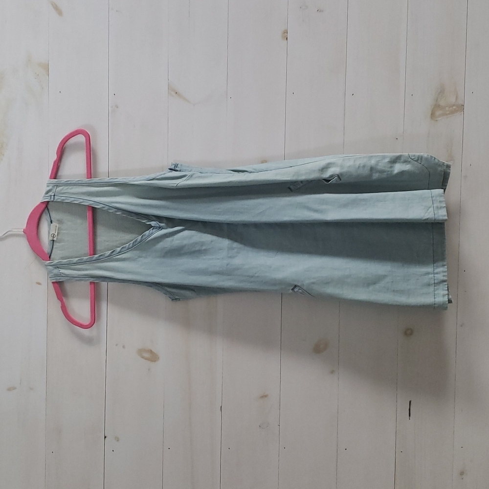 AG denim and linen dress